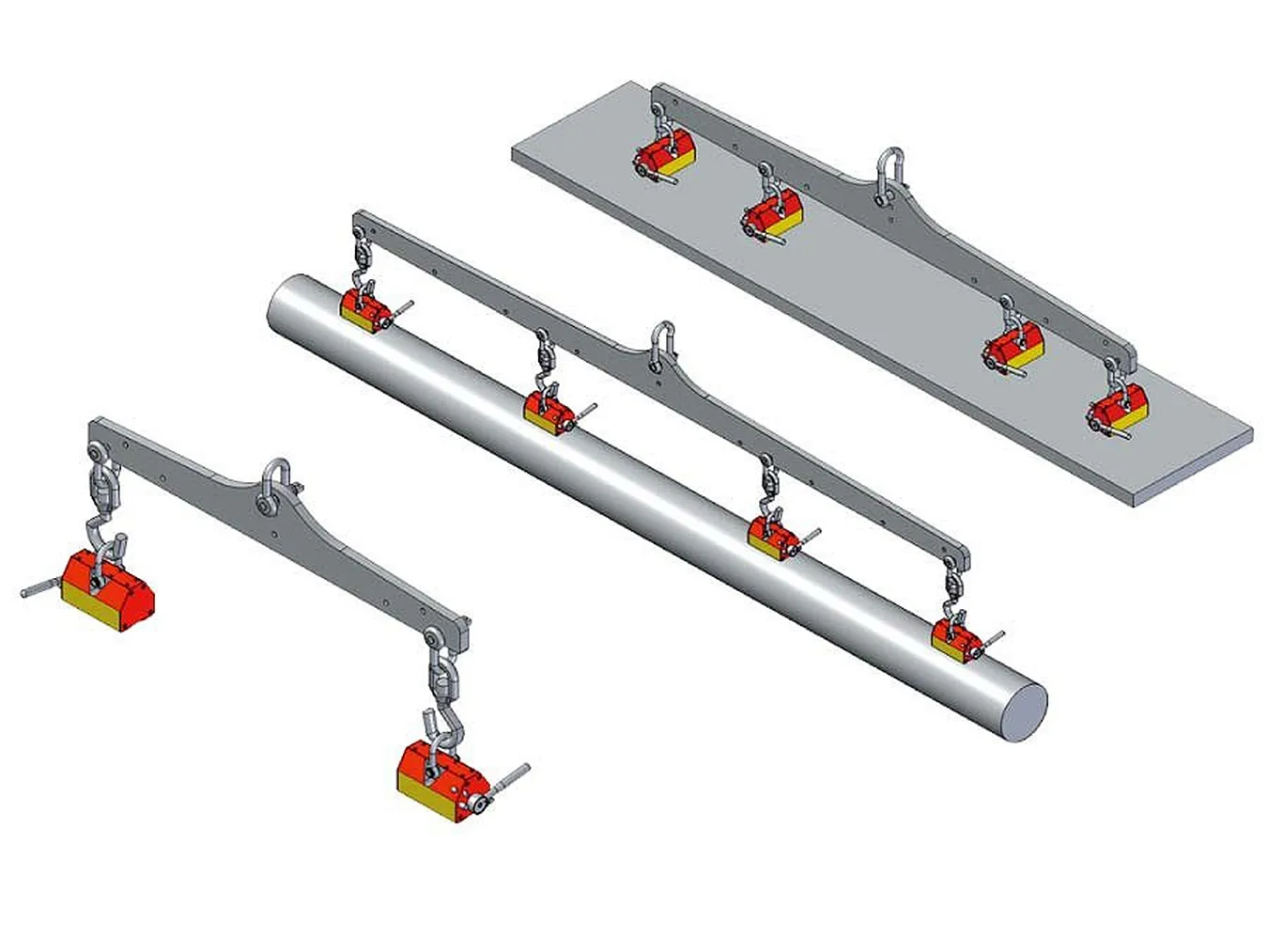 Adjustable Spreader Beam for Lifting magnet