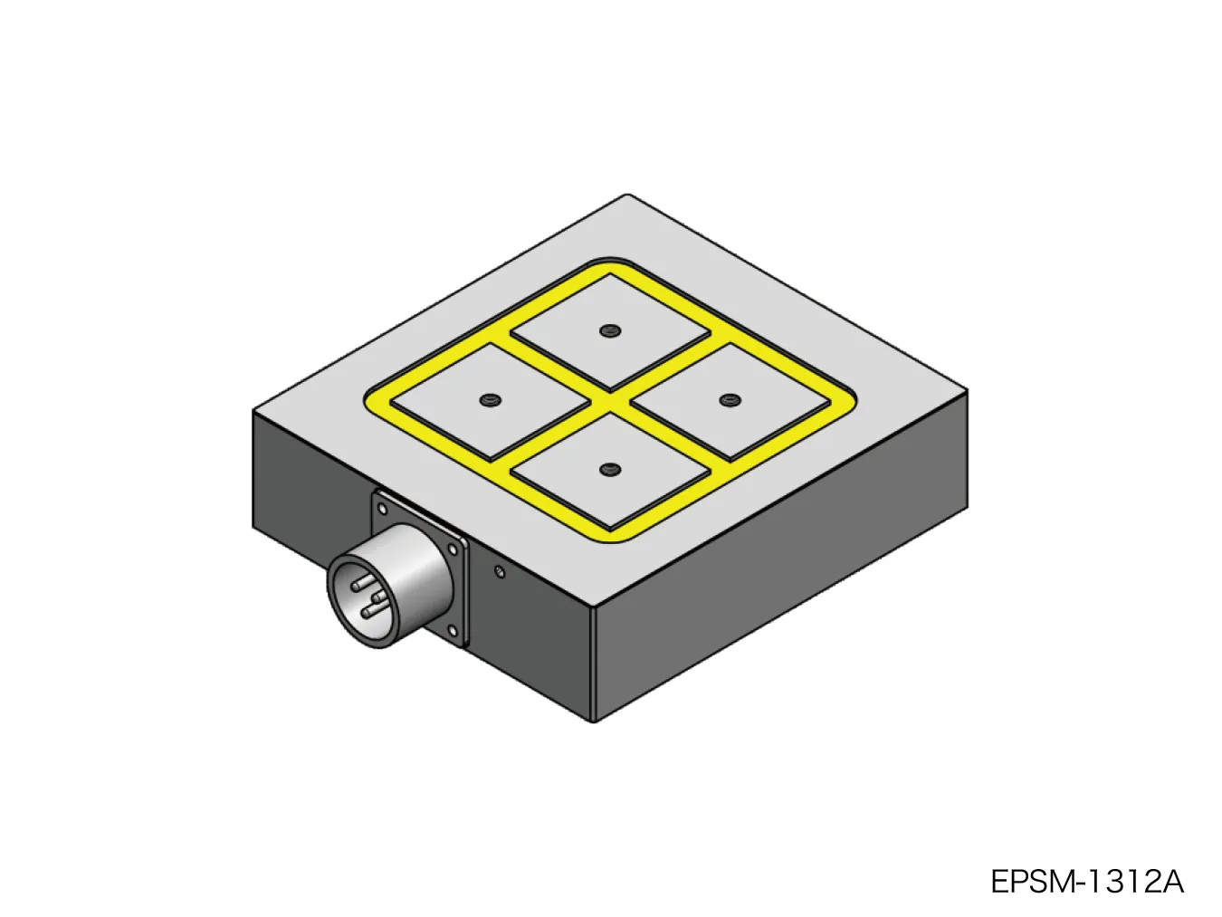 Electro-Permanent Magnetic Chuck for robot arms(580kg)