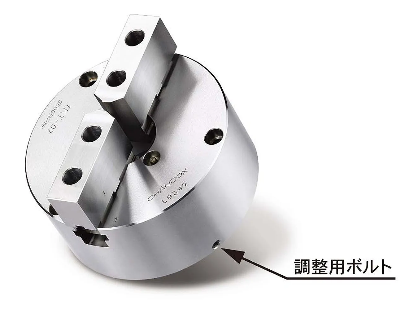 2-Jaw Powerful Type Adjustment Steel Body Chucks